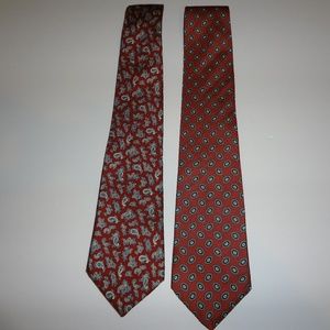 Two red ties from Granddad